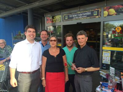 Thomas Hitschler, Georg Biehler, Sigrid Weiler, Marcel Gschwind, Kurt Biehler